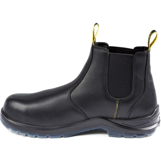 Terra Men's Murphy 6" Soft Toe Waterproof Chelsea Work Boot -Black- R4NSBK - Overlook Boots
