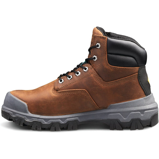 Terra Men's Sentry 2020 6" Composite Toe Waterproof Safety Work Boot -Brown- R4NWBN - Overlook Boots