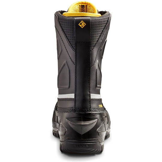 Terra Men's Crossbow Composite Toe Waterproof Winter Pac Safety Work Boot - Black - R5605B - Overlook Boots