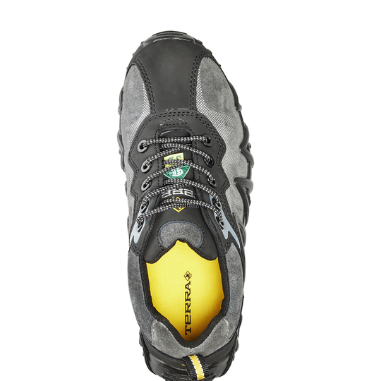 Terra Men's Venom Low Composite Toe Athletic Safety Work Shoe - Black - R8185B - Overlook Boots
