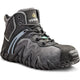 Terra Men's Venom Mid Composite Toe Water Resistant Safety Work Shoe - Black - R8285B 5 / Medium / Black - Overlook Boots