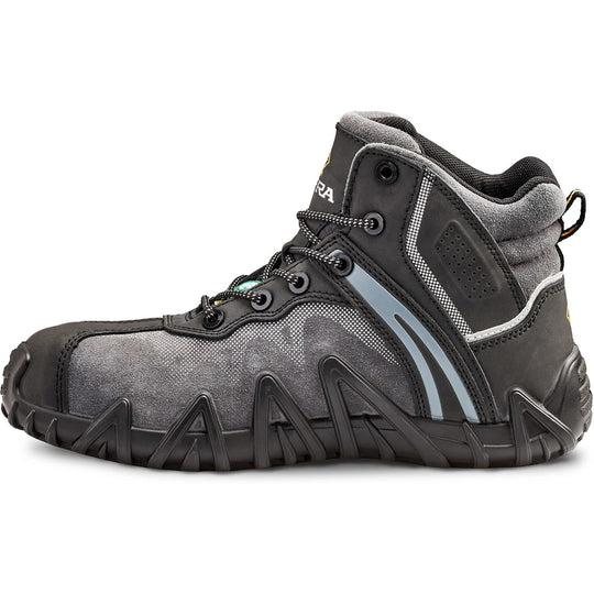 Terra Men's Venom Mid Composite Toe Water Resistant Safety Work Shoe - Black - R8285B - Overlook Boots