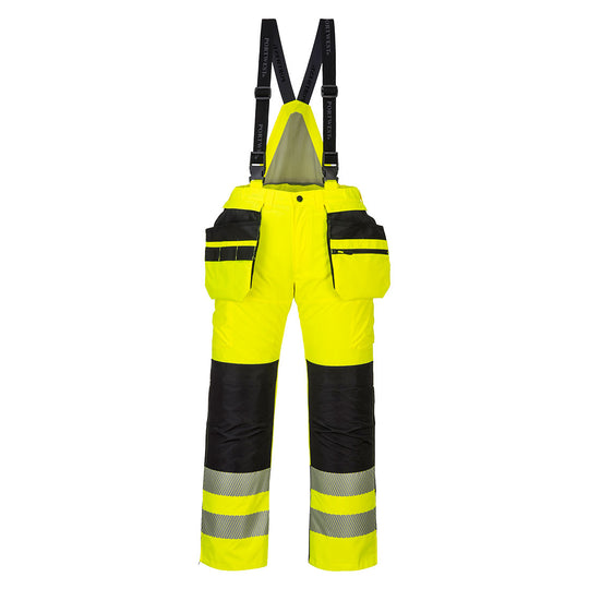 Portwest PW3 Hi-Vis Winter Pants - Yellow/Black - PW351 Small / Yellow - Overlook Boots