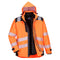 Portwest PW3 Hi-Vis 3-in-1 Jacket - Orange/Black - PW365 Small / Orange - Overlook Boots