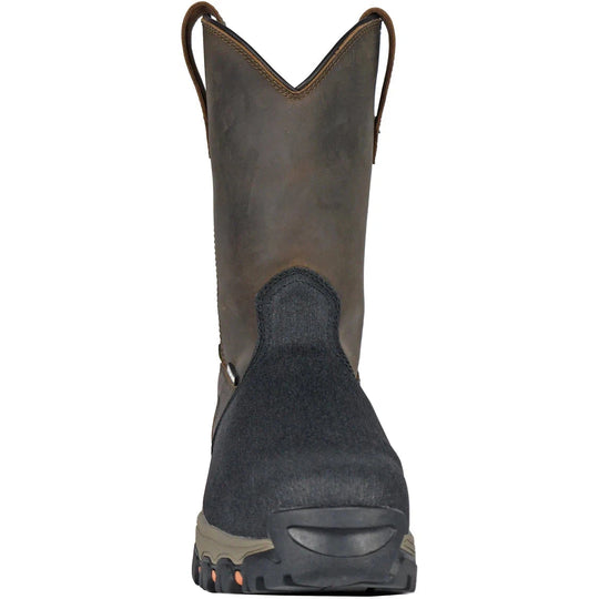 Hoss Men's Recon XRD 11" Composite Toe Met Guard Waterproof Wellington Work Boot - Brown - 94031 - Overlook Boots