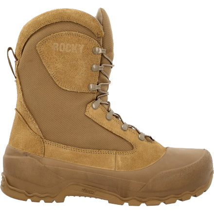 Rocky Men's B.R.T. Brooks Range Tactical 8" 1000G Ins. Military Boot - Brown - RKC153 8 / Coyote - Overlook Boots