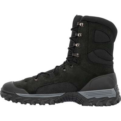 Rocky Men's Mountain Combat 8" Soft Toe Military Boot - Black - RKC165 - Overlook Boots