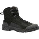 Rocky Men's Mountain Combat Soft Toe Waterproof Military Boot - Black - RKC179 3 / Medium / Black - Overlook Boots