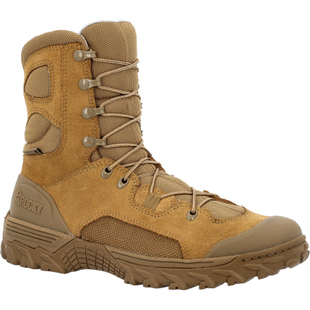 Rocky Mountain Combat Waterproof Military Boot - Brown - RKC180 3 / Medium / Brown - Overlook Boots