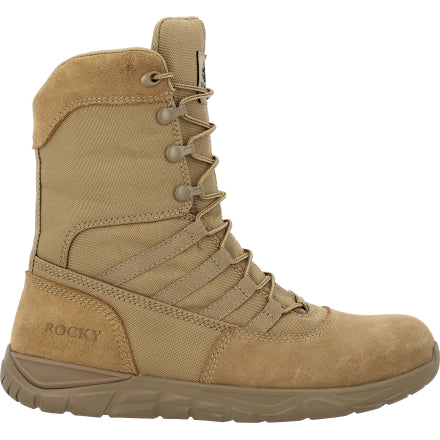 Rocky C7 Bota Militar para Hombre, 8 Pulgadas, Con Forro - Coyote - RKC200