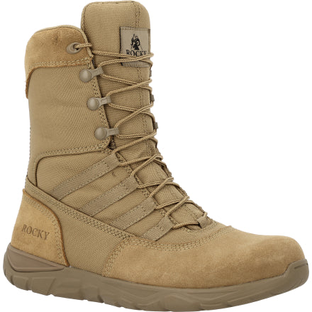 Rocky C7 Bota Militar para Hombre, 8 Pulgadas, Con Forro - Coyote - RKC200 - Imagen 2