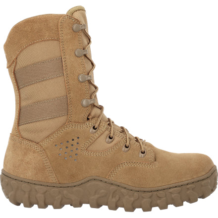 Rocky Men's S2V Predator 8" Military Boot - Coyote - RKC202 7 / Medium / Coyote - Overlook Boots
