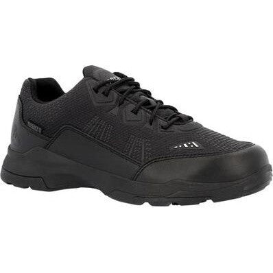 Rocky Men's Tac One 3" Soft Toe Waterproof Public Service Oxford Boot -Black- RKD0110 8 / Medium / Black - Overlook Boots