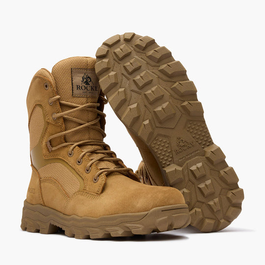 Rocky Alpha Force Lite Bota de Servicio para Hombre, 8 Pulgadas - Coyote - RKD0140 - Imagen 6