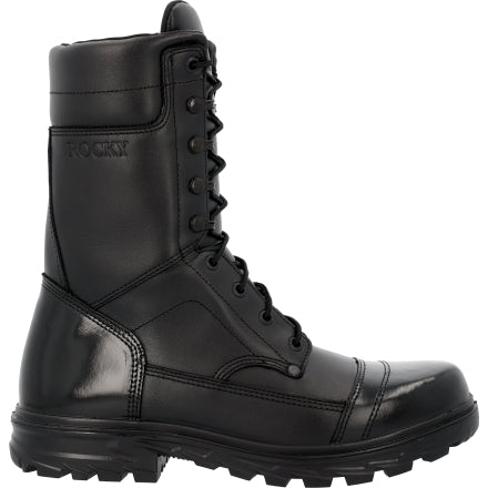 Rocky Men's Jump Boot 10" Duty Boot - Black - RKD0149 7 / Medium / Black - Overlook Boots