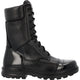 Rocky Men's Jump Boot 10" Side Zip Duty Boot - Black - RKD0150 7 / Medium / Black - Overlook Boots