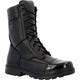 Rocky Men's Jump Boot 10" Side Zip Duty Boot - Black - RKD0150 - Overlook Boots