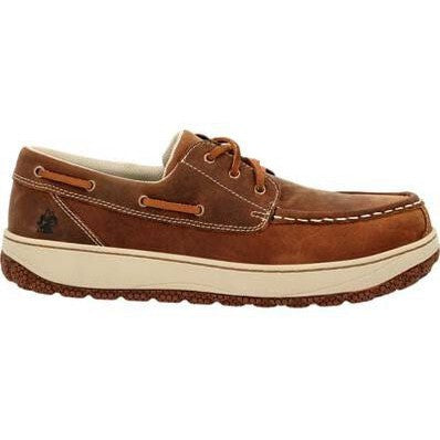 Rocky Men's Dry Strike Srx 3" Composite Toe Slip Resistant Work Shoe -Brown- RKK0465 - Overlook Boots
