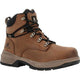 Rocky Men's Worksmart 6" Composite Toe Waterproof Metguard Work Boot -Horse- RKK0481 7 / Medium / Brown - Overlook Boots