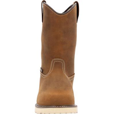 Rocky Men's Grindstone XTR 11" Soft Toe WP Pull On Work Boot - Horse - RKK0491 - Overlook Boots