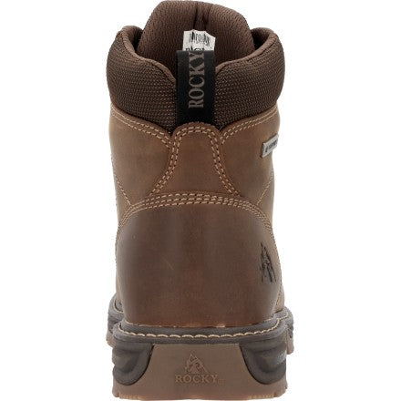 Rocky Men's Ironclad Legend 6" Composite Toe Waterproof Work Boot - Brown - RKK0527 - Overlook Boots