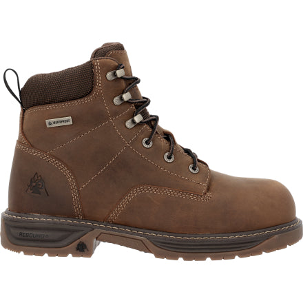 Rocky Men's Ironclad Legend 6" Composite Toe Waterproof Work Boot - Brown - RKK0527 7 / Medium / Brown - Overlook Boots