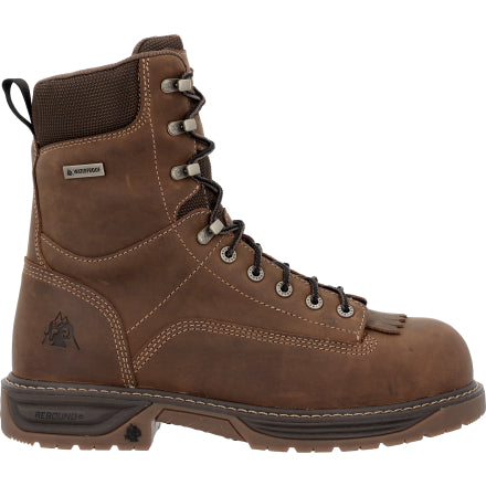 Rocky Men's Ironclad Legend 8" Composite Toe Waterproof Work Boot - Brown - RKK0528 7 / Medium / Brown - Overlook Boots