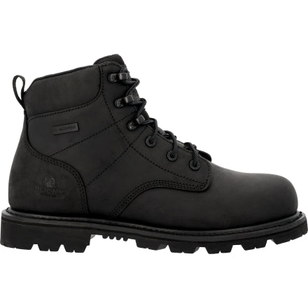 Rocky Men's Ranger 6" Waterproof Work Boot - Black - RKK0532 7 / Medium / Black - Overlook Boots
