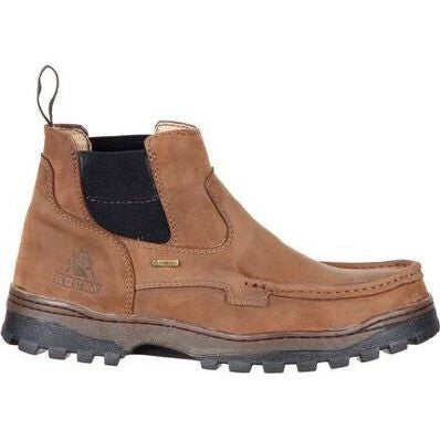 Rocky Men's Outback Gore-Tex Soft Toe Waterproof Hiker Boot- Brown- RKS0310 - Overlook Boots