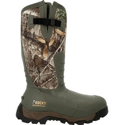 Rocky Sport Pro Bota de Caza para Hombre, 16 Pulgadas, Impermeable, Aislamiento de 1200 g, Punta Suave - Realtree - RKS0382 - Imagen 2