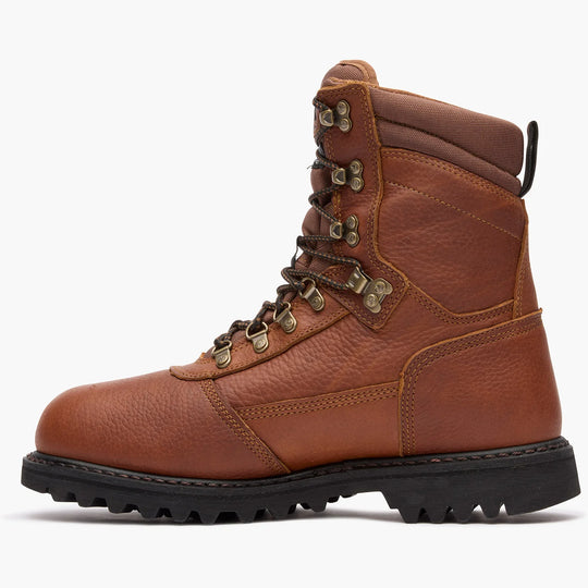 Rocky Men's Ranger 8" Waterproof 800G Insulated Outdoor Boot - Brown - RKS0438 - Overlook Boots
