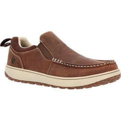 Rocky Men's Dry Strike 3" Soft Toe Slip Resistant Outdoor Shoe -Brown- RKS0631 8 / Medium / Brown - Overlook Boots