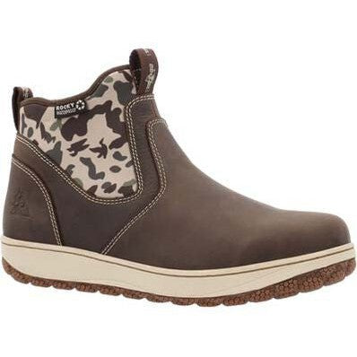 Rocky Dry-Strike SRX Bota para Exteriores para Hombre, 6 Pulgadas, Impermeable, Punta Suave - Duck Camo - RKS0650