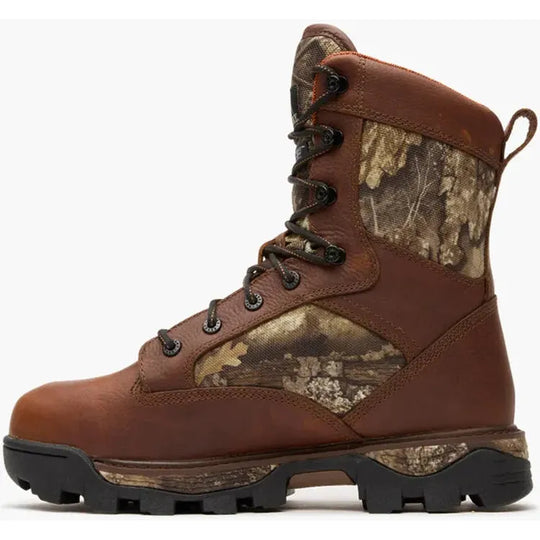 Rocky Men's BearClaw 9" WP 1000 Insulated Hunting Boot- Brown- RKS0695 - Overlook Boots