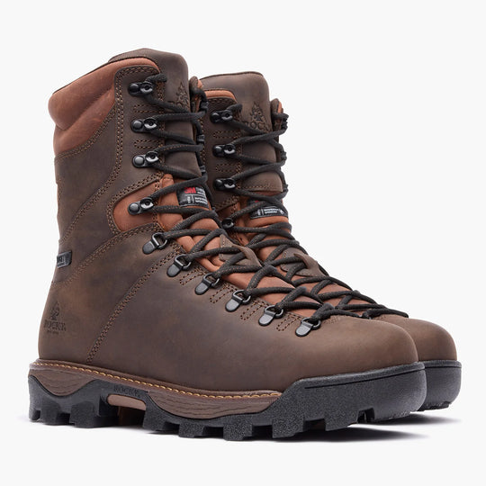 Rocky Bearclaw HD Bota de Caza para Hombre, 9 Pulgadas, Aislamiento de 200 g - Café - RKS0729 - Imagen 3