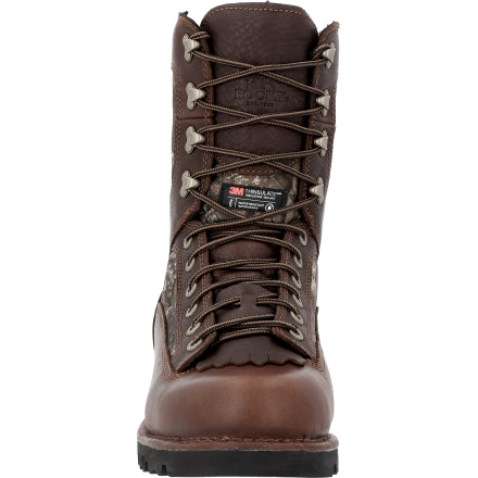 Rocky Forester Bota de Caza para Hombre, 10 Pulgadas, Impermeable - Realtree - RKS0734 - Imagen 4