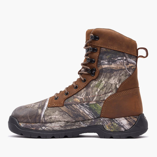 Rocky Men's Big Cypress 8" 800G Insulated Outdoor Hunt Boot - Mossy Oak - RKS0737 - Overlook Boots