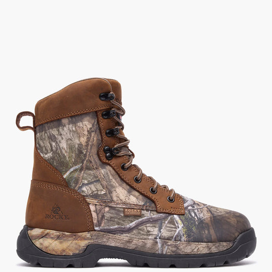 Rocky Men's Big Cypress 8" 800G Insulated Outdoor Hunt Boot - Mossy Oak - RKS0737 - Overlook Boots