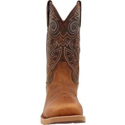 Rocky Monocrepe Bota Vaquera para Hombre, 12 Pulgadas, Impermeable, Punta de Acero - Tobacco - RKW0431 - Imagen 4
