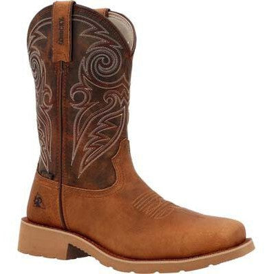 Rocky Men's Monocrepe 12" Steel Toe Waterproof Western Boot -Tobacco- RKW0431 7 / Medium / Tobacco - Overlook Boots