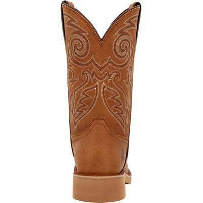Rocky Men's Monocrepe 12" Square Toe Western Boot -Cognac- RKW0433  - Overlook Boots
