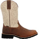 Rocky Men's Monocrepe 12" Soft Toe Waterproof Western Classic Boot- Brown- RKW0440 7 / Medium / Brown - Overlook Boots