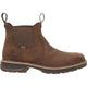 Rocky Men's Ride LTE 5.5" Waterproof Alloy Toe Western Work Boot - Brown - RKW0478 7 / Medium / Brown - Overlook Boots