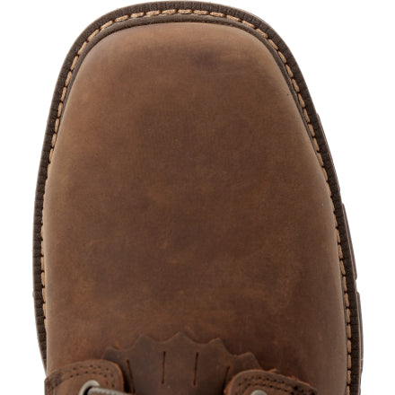 Rocky Men's Ride Lte 8" Carbon Toe Western Work Boot - Brown - RKW0480 - Overlook Boots