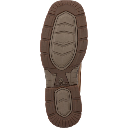 Rocky Men's Ride Lte 8" Carbon Toe Western Work Boot - Brown - RKW0480 - Overlook Boots