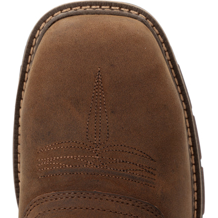 Rocky Men's Ride Lte 11" Carbon Toe Western Work Boot - Brown - RKW0481 - Overlook Boots