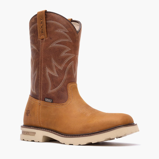 Rocky Grindstone XTR Bota Vaquera de Trabajo para Hombre, 11 Pulgadas - Café - RKW0483