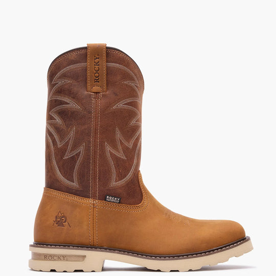 Rocky Grindstone XTR Bota Vaquera de Trabajo para Hombre, 11 Pulgadas - Café - RKW0483 - Imagen 6