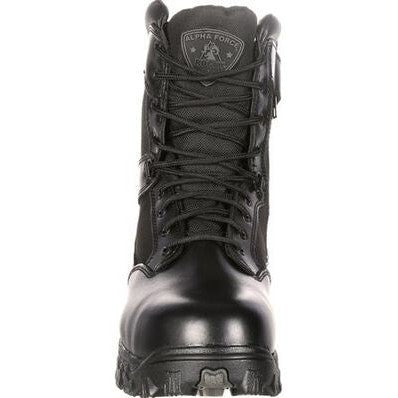Rocky Men's Alpha Force 8" Soft Toe Waterproof 400G Ins Duty Boot- RKYD011 - Overlook Boots