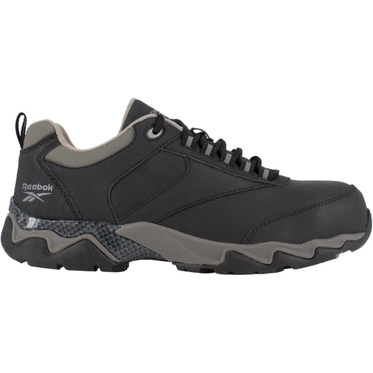 Reebok Men's Beamer Composite Toe Athletic Work Shoe- Black- RB1062 - Overlook Boots